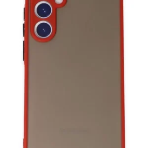 Newface Samsung Galaxy S23 Kılıf Montreal Silikon Kapak - Kırmızı