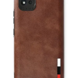 Newface Realme C11 2021 Kılıf Loop Deri Silikon - Kahverengi