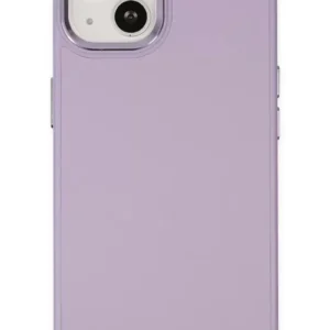 Newface İphone 14 Plus Kılıf Asya Deri Silikon - Lila