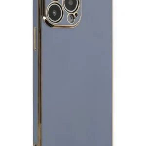 Newface İphone 14 Pro Max Kılıf Volet Silikon - Mavi