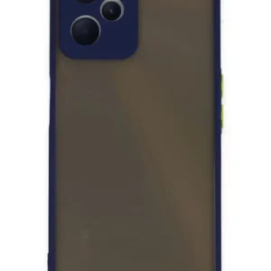 Newface Realme C35 Kılıf Montreal Silikon Kapak - Lacivert