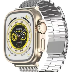 Newface Apple Watch 38mm Ascend Metal Kordon - Gümüş