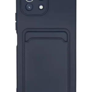 Newface Xiaomi Mi 11 Kılıf Kelvin Kartvizitli Silikon - Lacivert