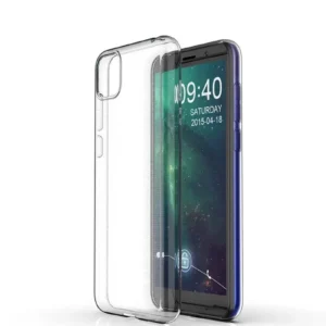 Newface Huawei Y5p Kılıf Lüx Şeffaf Silikon - Şeffaf