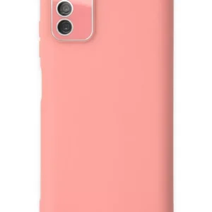 Newface Samsung Galaxy A03s Kılıf Lansman Glass Kapak - Pembe