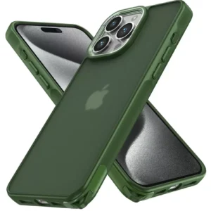 Newface İphone 14 Pro Kılıf Elegant Kapak - Yeşil