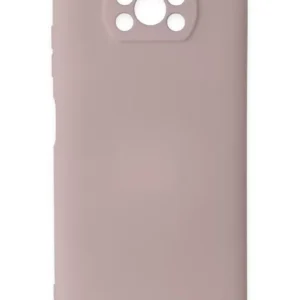 Newface Xiaomi Pocophone X3 Kılıf Nano İçi Kadife Silikon - Pudra