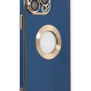 Newface İphone 14 Pro Max Kılıf Store Silikon - Mavi