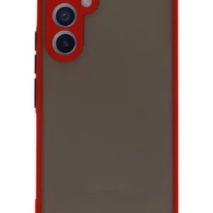 Newface Samsung Galaxy A54 5g Kılıf Montreal Silikon Kapak - Kırmızı