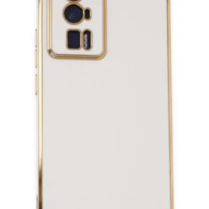 Newface Xiaomi Poco F5 Pro Kılıf Volet Silikon - Beyaz