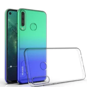 Newface Huawei Y6p Kılıf Lüx Şeffaf Silikon - Şeffaf