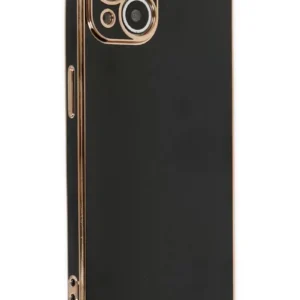 Newface İphone 14 Plus Kılıf Volet Silikon - Siyah