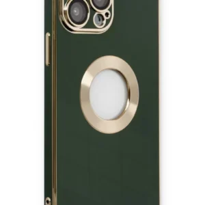 Newface İphone 14 Pro Max Kılıf Store Silikon - Yeşil