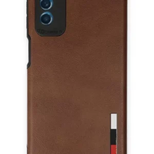 Newface Samsung Galaxy M52 5g Kılıf Loop Deri Silikon - Kahverengi