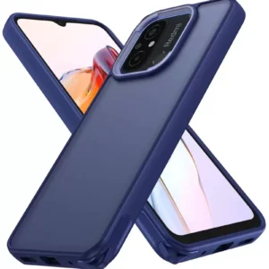 Newface Xiaomi Redmi 12c Kılıf Elegant Kapak - Lacivert