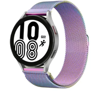 Newface Watch 20mm Metal Mıknatıslı Kordon - Rainbow