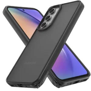 Newface Samsung Galaxy A04s Kılıf Elegant Kapak - Siyah