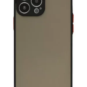 Newface İphone 14 Pro Kılıf Montreal Silikon Kapak - Siyah