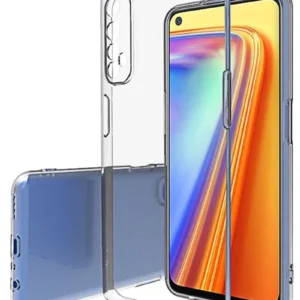 Newface Realme 7 Pro Kılıf Lüx Şeffaf Silikon - Şeffaf