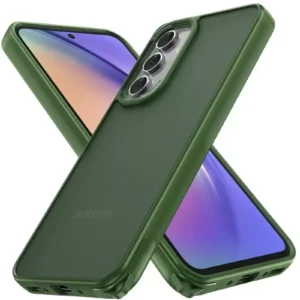 Newface Samsung Galaxy A04s Kılıf Elegant Kapak - Yeşil