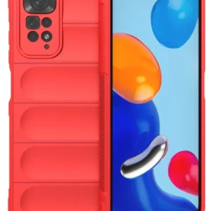 Newface Xiaomi Redmi Note 11 Kılıf Optimum Silikon - Kırmızı