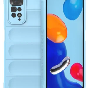 Newface Xiaomi Redmi Note 11 Kılıf Optimum Silikon - Sky Blue