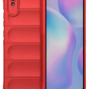 Newface Xiaomi Redmi 9a Kılıf Optimum Silikon - Kırmızı