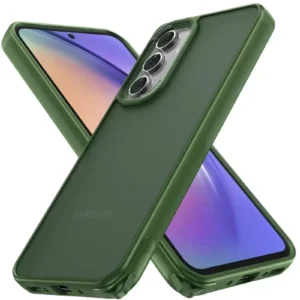 Newface Samsung Galaxy A05s Kılıf Elegant Kapak - Yeşil