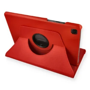Newface Samsung Galaxy T500 Tab A7 10.4 Kılıf 360 Tablet Deri Kılıf - Kırmızı