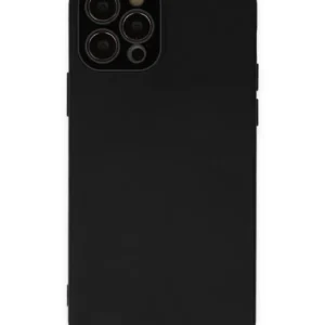 Newface İphone 12 Pro Kılıf Lansman Glass Kapak - Siyah