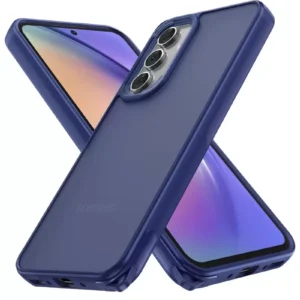 Newface Samsung Galaxy A05s Kılıf Elegant Kapak - Lacivert