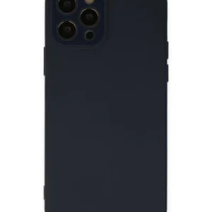 Newface İphone 12 Pro Kılıf Lansman Glass Kapak - Lacivert