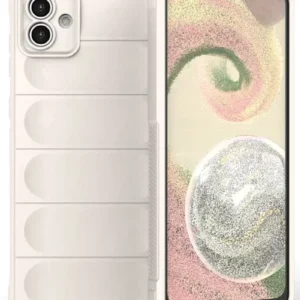 Newface Samsung Galaxy A04 Kılıf Optimum Silikon - Krem