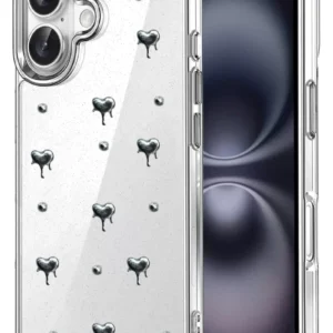 Newface Apple İphone 16 Plus Fiyonk Desenli Kapak - Desen 1