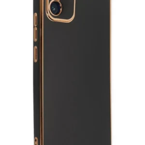 Newface Samsung Galaxy A03 Kılıf Volet Silikon - Siyah