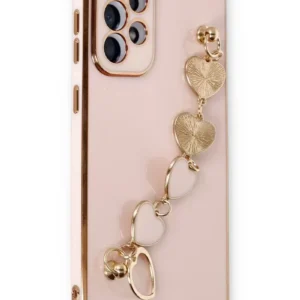 Newface Samsung Galaxy A53 5g Kılıf Esila Silikon - Pudra