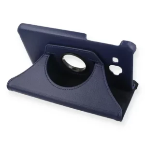 Newface Samsung Galaxy T280 Tab A 7 Kılıf 360 Tablet Deri Kılıf - Lacivert