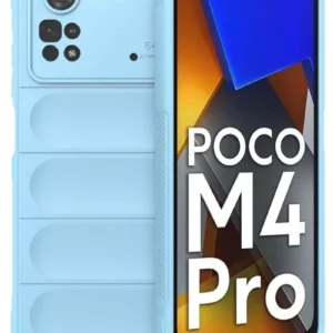 Newface Xiaomi Poco M4 Pro 4g Kılıf Optimum Silikon - Sky Blue