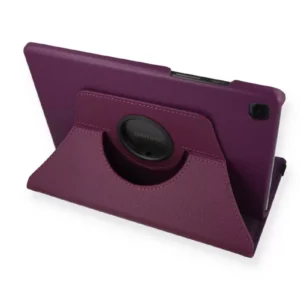 Newface Samsung Galaxy T500 Tab A7 10.4 Kılıf 360 Tablet Deri Kılıf - Mürdüm