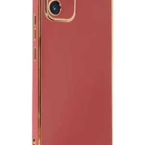 Newface Samsung Galaxy A03 Kılıf Volet Silikon - Kırmızı