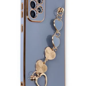 Newface Samsung Galaxy A53 5g Kılıf Esila Silikon - Gri