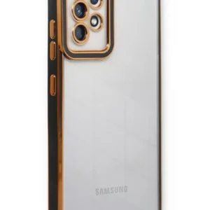 Newface Samsung Galaxy A53 5g Kılıf Liva Lens Silikon - Siyah