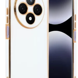 Newface Xiaomi Redmi 14c Kılıf Volet Silikon - Beyaz