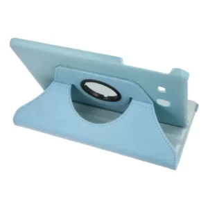 Newface Samsung Galaxy T560 Tab E 9.7 Kılıf 360 Tablet Deri Kılıf - Turkuaz