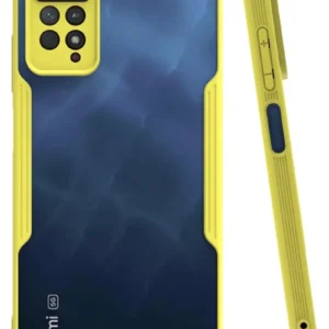 Newface Xiaomi Redmi Note 11 Pro Kılıf Platin Silikon - Sarı