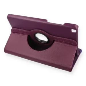 Newface Samsung Galaxy T290 Tab A 8 Kılıf 360 Tablet Deri Kılıf - Mürdüm