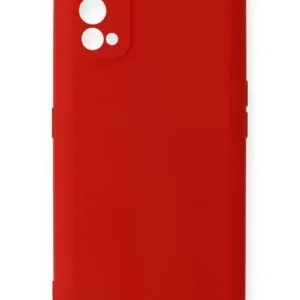 Newface Realme 7 Pro Kılıf Nano İçi Kadife Silikon - Kırmızı