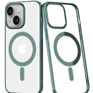 Newface İphone 14 Plus Kılıf Element Magneticsafe Sert Kapak - Köknar Yeşili