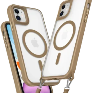 Newface İphone 12 Kılıf Enka Magsafe Silikon Kılıf - Desert