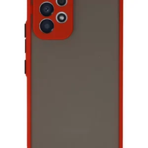 Newface Samsung Galaxy A53 5g Kılıf Montreal Silikon Kapak - Kırmızı